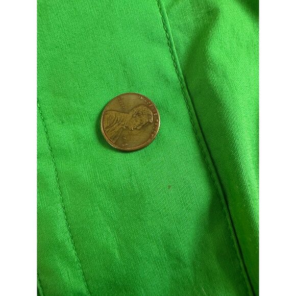 Vintage Ralph Lauren Green Blue Reversible Utility Vest with Pockets size M - Picture 12 of 12